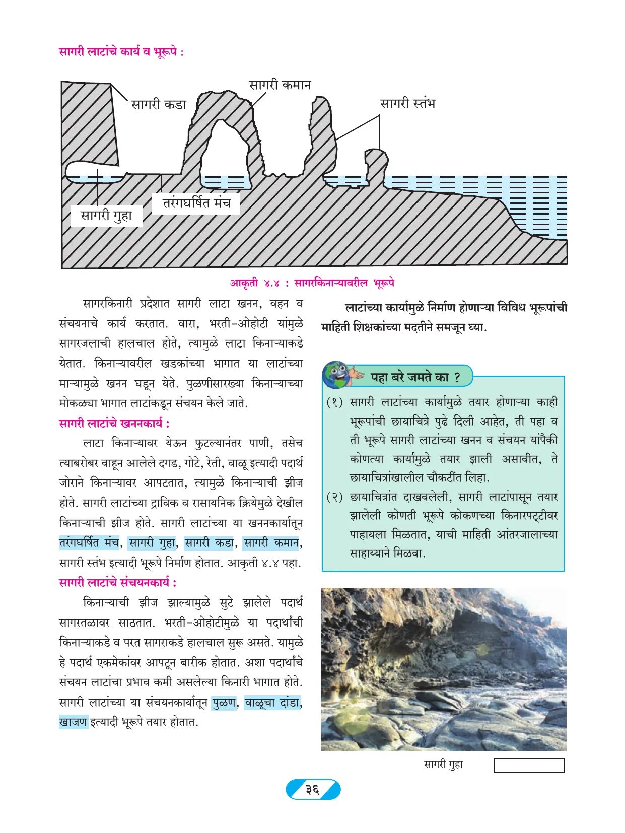 इयत्ता 9 वी भूगोल पुस्तक - Page 45