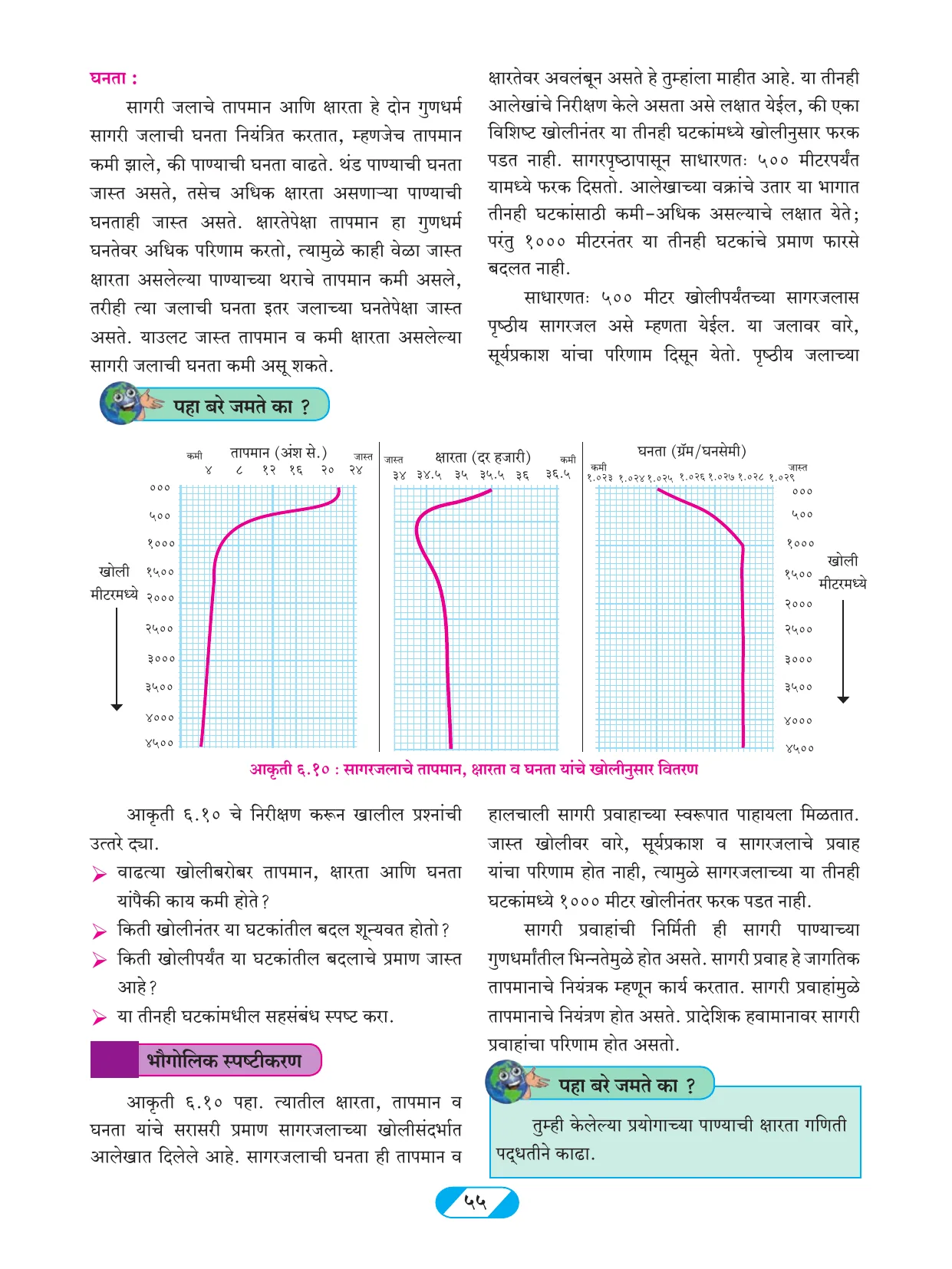 इयत्ता 9 वी भूगोल पुस्तक - Page 64