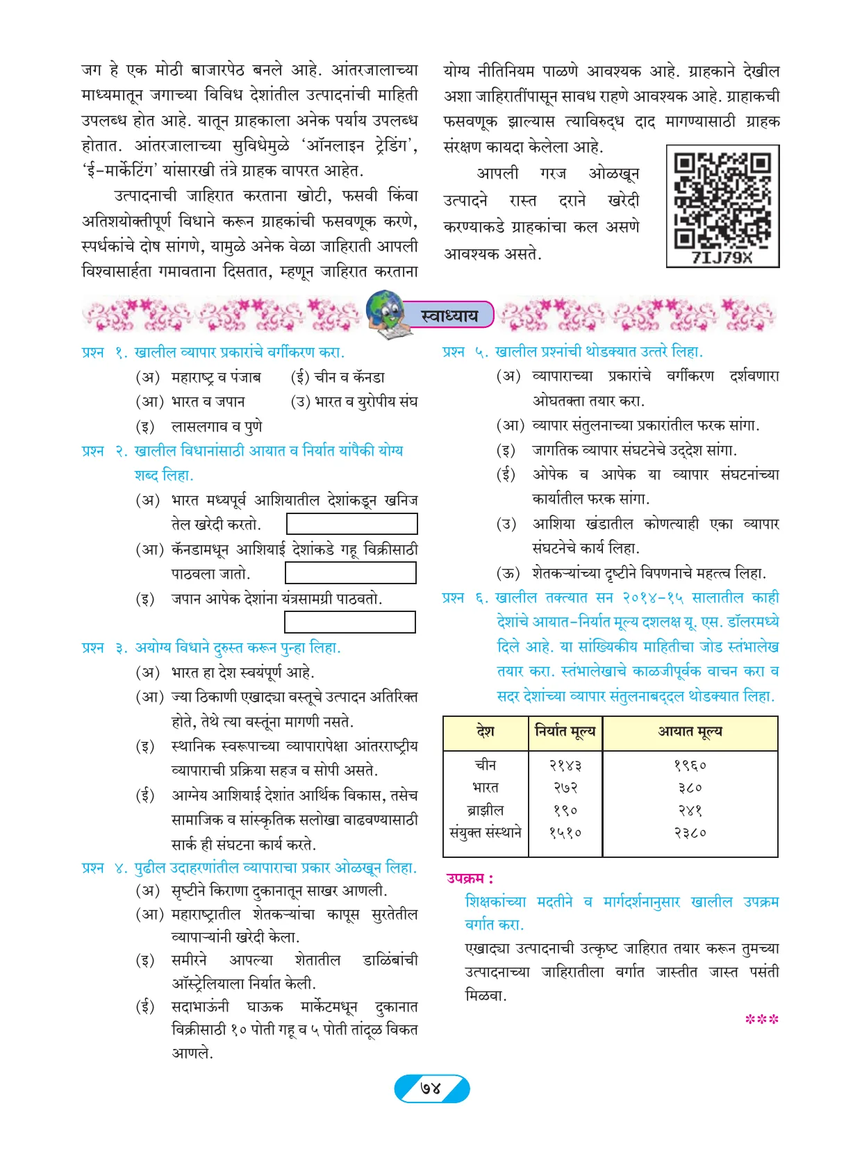 इयत्ता 9 वी भूगोल पुस्तक - Page 83