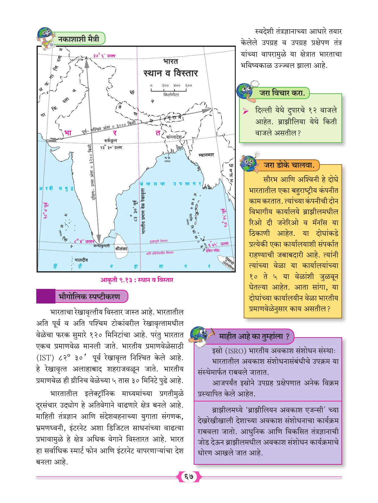 इयत्ता 10 वी भूगोल पुस्तक - Page 77