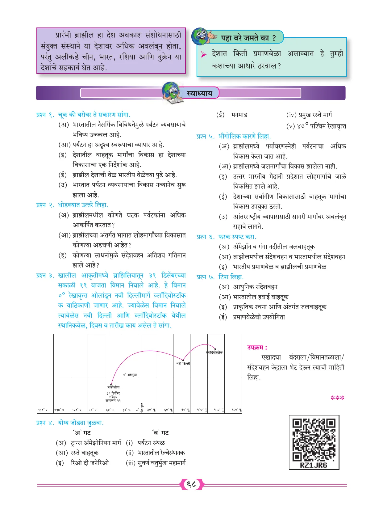 इयत्ता 10 वी भूगोल पुस्तक - Page 78